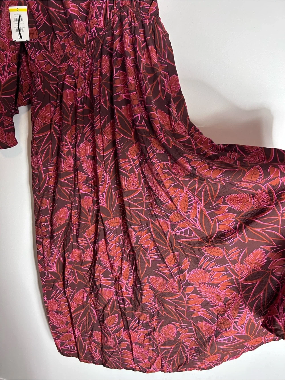 Chelsea 28 Floral One-Shoulder Maxi Dress - 1X - Picture 6 of 7